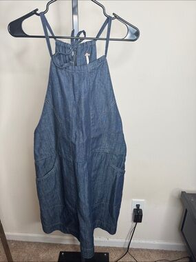 FREE PEOPLE DENIM DRESS SIZE S
